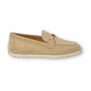 Rafia 92K Mocassins Tod's , Beige , Dames