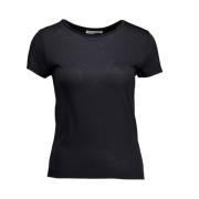 Zwart Koale T-Shirt voor Dames Drykorn , Black , Dames