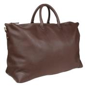 Weekendtas van 100% schapenleer Eleventy , Brown , Heren