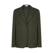 Zachte en Comfortabele Brera Jas Boglioli , Green , Dames