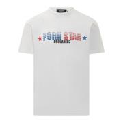 Stijlvolle Cool Fit Tee Dsquared2 , White , Heren