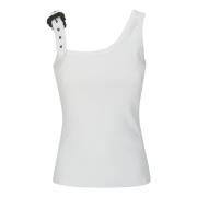 Gesp Top Versace Jeans Couture , White , Dames