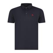 Stretch Polo Blauw Peuterey , Blue , Heren