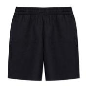 Katoenen shorts Burberry , Black , Heren