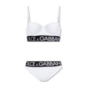 Omkeerbare bikini Dolce & Gabbana , White , Dames