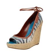 Pre-owned Fabric heels Sergio Rossi Pre-owned , Multicolor , Dames