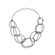 Stijlvolle Kralenketting Le Tricot Perugia , Gray , Dames