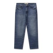Trendy Boyfriend Jeans met Klassieke Zakken MOS Mosh , Blue , Dames