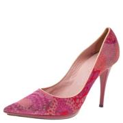 Pre-owned Fabric heels Casadei Pre-owned , Multicolor , Dames