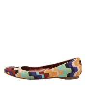 Pre-owned Fabric flats Missoni Pre-owned , Multicolor , Dames