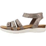 Stijlvolle Platte Sandalen Clarks , Gray , Dames