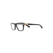 Klassiek Zwart Optisch Frame Balmain , Black , Heren