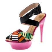 Pre-owned Satin sandals Giuseppe Zanotti Pre-owned , Multicolor , Dame...