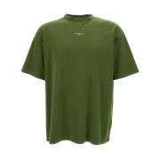 Groene T-shirts en Polos met Slogan Drole de Monsieur , Green , Heren