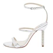 Pre-owned Leather sandals Sophia Webster Pre-owned , Gray , Dames