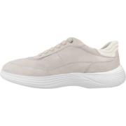 Stijlvolle Fluctis Sneakers Geox , Beige , Heren