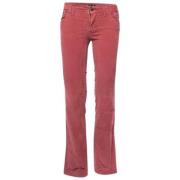 Pre-owned Corduroy bottoms Dolce & Gabbana Pre-owned , Red , Dames