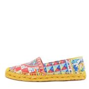 Pre-owned Leather flats Dolce & Gabbana Pre-owned , Multicolor , Dames