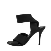 Pre-owned Canvas sandals Alexander Wang Pre-owned , Black , Dames