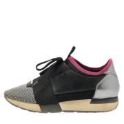 Pre-owned Leather sneakers Balenciaga Vintage , Black , Dames