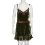Pre-owned Lace dresses Dolce & Gabbana Pre-owned , Green , Dames