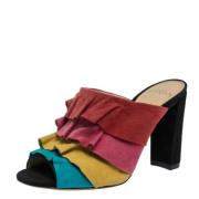 Pre-owned Suede sandals Alexandre Birman Pre-owned , Multicolor , Dame...