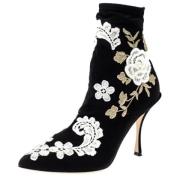 Pre-owned Fabric boots Dolce & Gabbana Pre-owned , Black , Dames