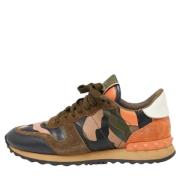 Pre-owned Canvas sneakers Valentino Vintage , Green , Dames