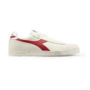 Witte/Rode Schoenen Diadora , White , Heren