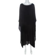 Pre-owned Silk dresses Michael Kors Pre-owned , Black , Dames