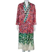 Pre-owned Silk outerwear Gucci Vintage , Multicolor , Dames