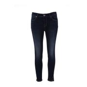 Betty 4 Cropped Shape Up Jeans Fracomina , Blue , Dames