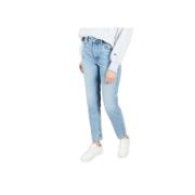Breezy Britt Jeans - Regular Fit Nudie Jeans , Blue , Dames