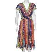 Pre-owned Silk dresses Ralph Lauren Pre-owned , Multicolor , Dames