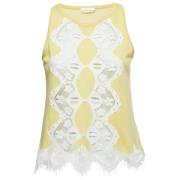 Pre-owned Knit tops Chloé Pre-owned , Yellow , Dames