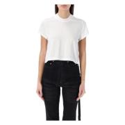 Geknipt Small Level T-Shirt Rick Owens , White , Dames