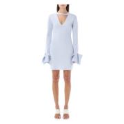 Ruffle Sleeve Mini Jurk JW Anderson , Blue , Dames