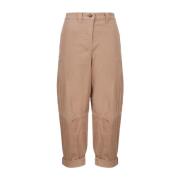 Beige Wortel-Fit Broek Pinko , Beige , Dames