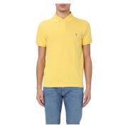 Klassieke Polo Shirt Polo Ralph Lauren , Yellow , Heren
