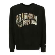 Camo Arch Logo Sweatshirt Billionaire Boys Club , Black , Heren