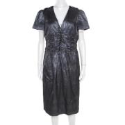 Pre-owned Fabric dresses Burberry Vintage , Gray , Dames