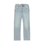 Lichtgewassen Denim 501 Jeans Levi's , Blue , Heren