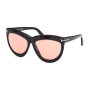 Klassieke Zonnebril Tom Ford , Black , Dames