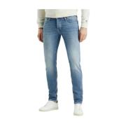 Slim Faded Blue Wash Jeans Cast Iron , Blue , Heren