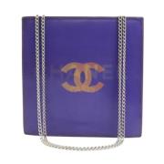 Pre-owned Canvas chanel-bags Chanel Vintage , Purple , Dames