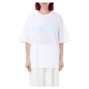 Stijlvolle T-Shirt Marni , White , Dames