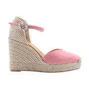 Tamil Espadrille - Stijlvol en Comfortabel Maypol , Pink , Dames