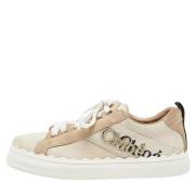 Pre-owned Canvas sneakers Chloé Pre-owned , Beige , Dames