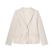 Elegante Milano Blazer Summum Woman , Beige , Dames