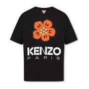 Katoenen T-shirt Kenzo , Black , Heren